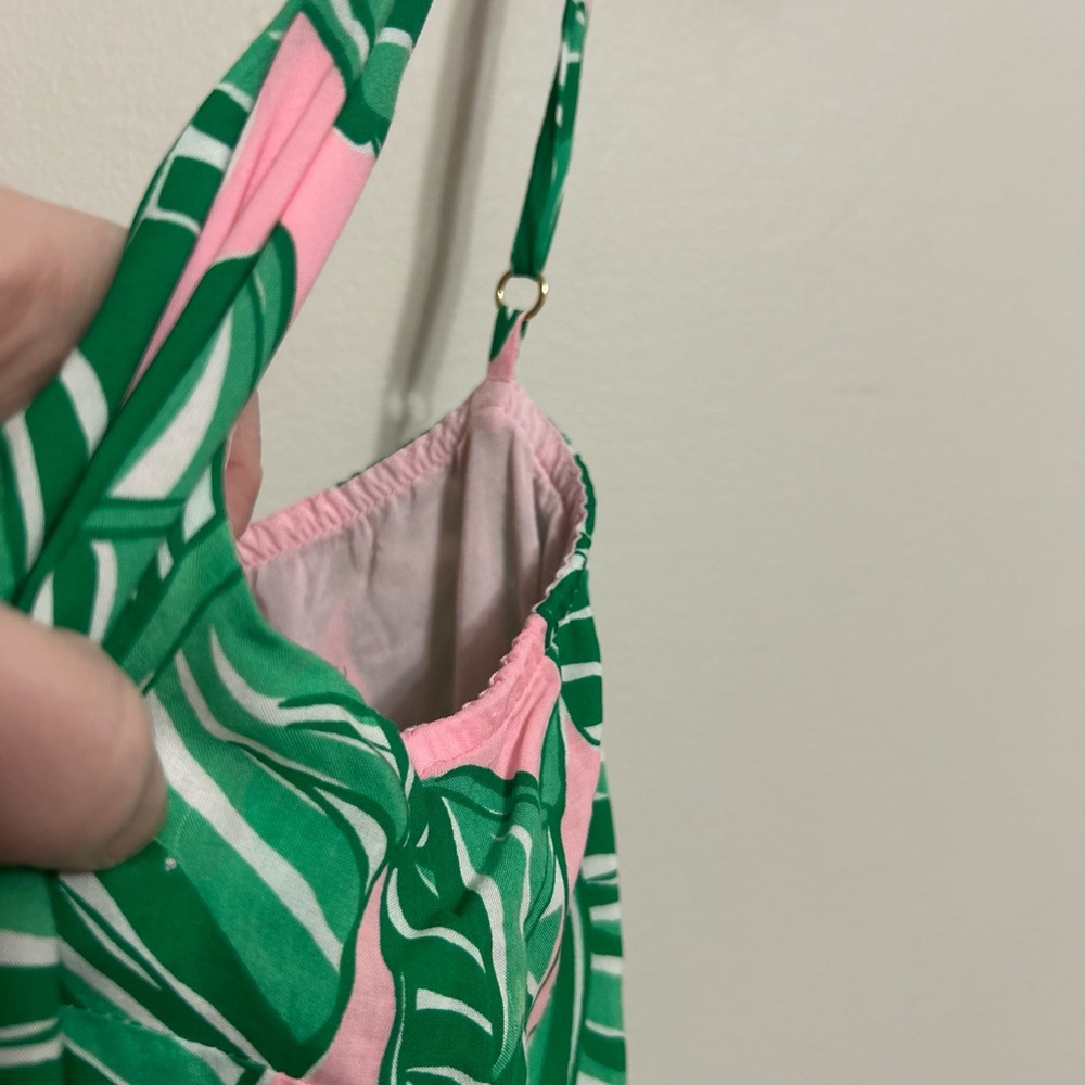 ⭐️Lilly Pulitzer Teresa Maxi Dress in Conch Shell Pink/Let’s Go Bananas⭐️ as is - Picture 11 of 11